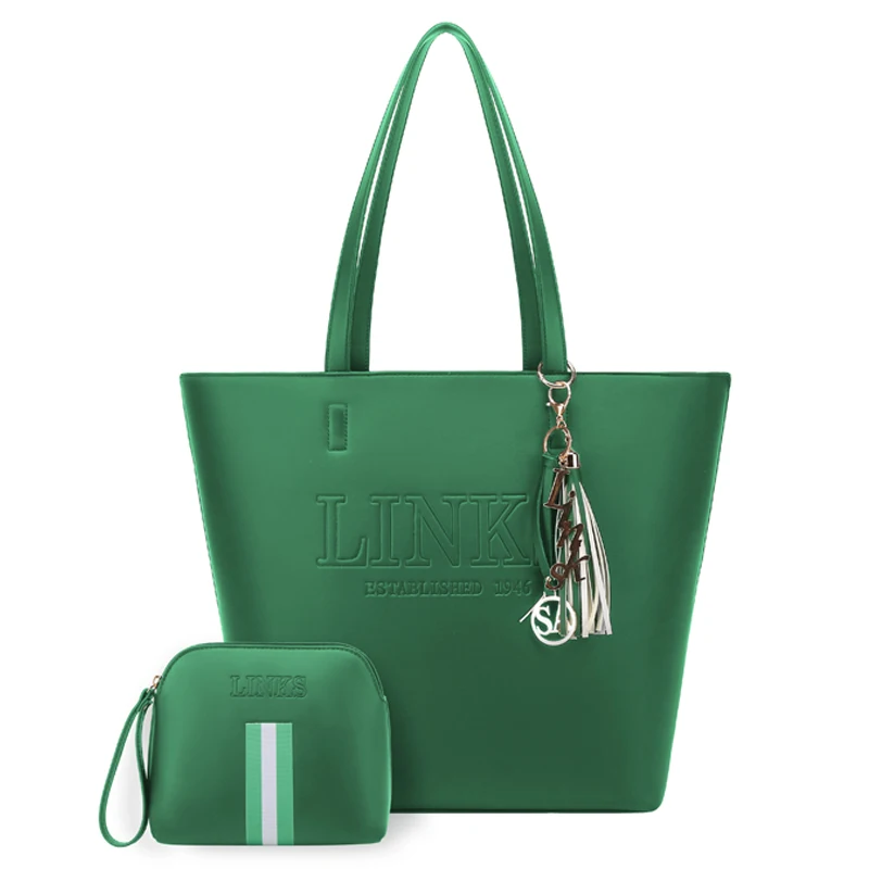 

HONGRUI Green links bag large handbag woman tote bag wholesale 1946 bags