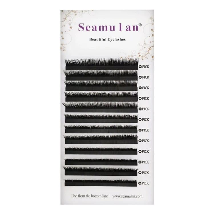 

New arrived high quality fashion false eyelashes excellent quality long thick false, Natural black