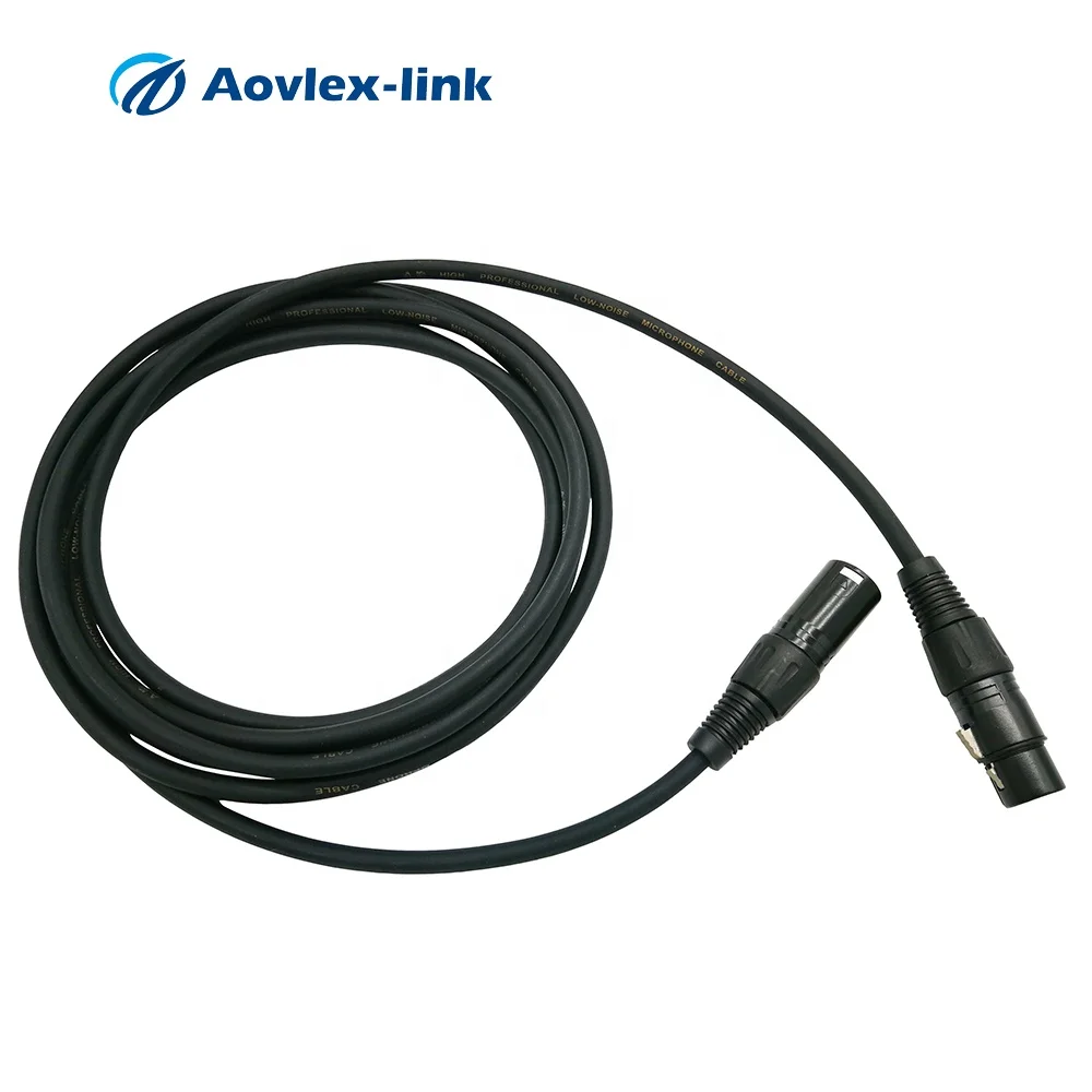 Xlr Cable 3pin Male To Female Professional Balanced Audio Microphone