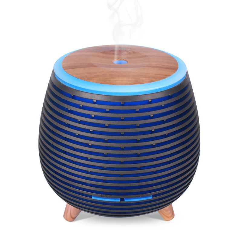 

2023 Newest Arrival Office Desktop Oil Diffuser 7 LED Light Two Mist Modes Portable Mini Oil Humidifier