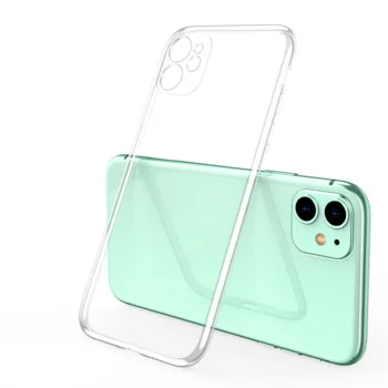 

Ultra Thin Clear Soft TPU Phone Case With Camera Protect Cover For iPhone 12 12 Mini 12 Pro 12 Pro Max 11 Pro Max Xs Max Cases