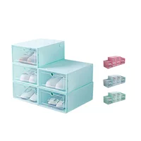 

Eco-Friendly Small Clear Plastic Boxes With Lids Drawer Type Shoe Box, Top Sale Storage Box Shoe Box With Window