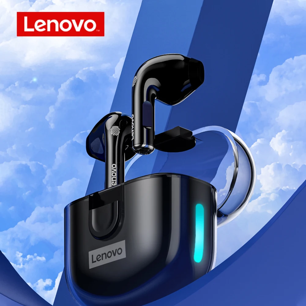 

Lenovo New LP12 TWS Earphones Wireless HiFi Stereo Headphones Touch Control Noise Cancelling Sports Gaming Headset With Mic