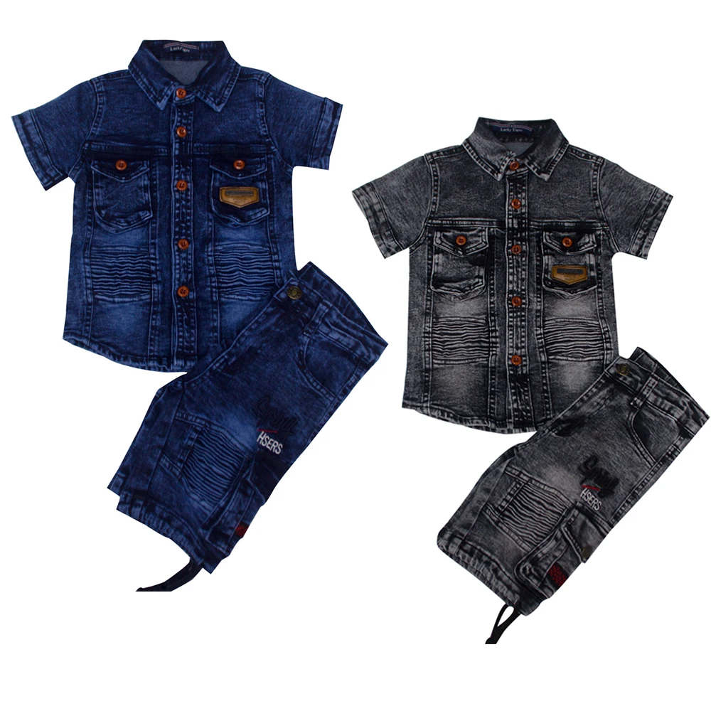 

Factory direct approval 2020 summer new children's clothing camouflage blue short-sleeved shirt fashion clothes for kid