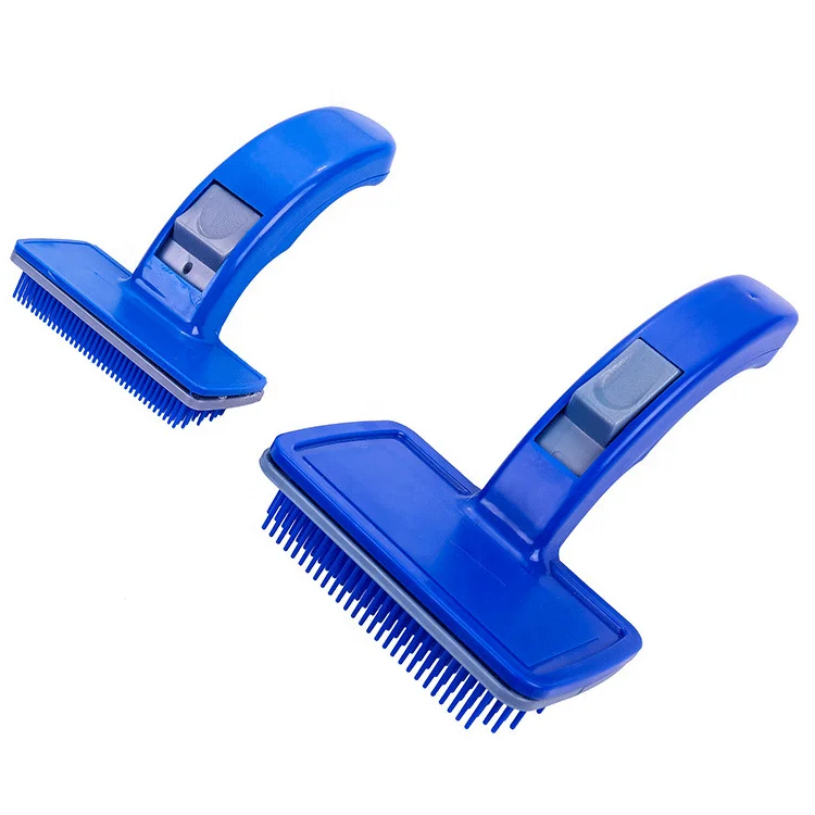 

D-211013-4 PP plastic blue color blister packing Pet comb