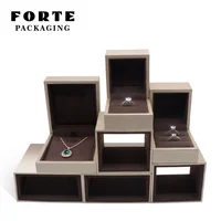 

Luxury Custom Logo Plastic Jewelry Packaging Box For Ring Pendant