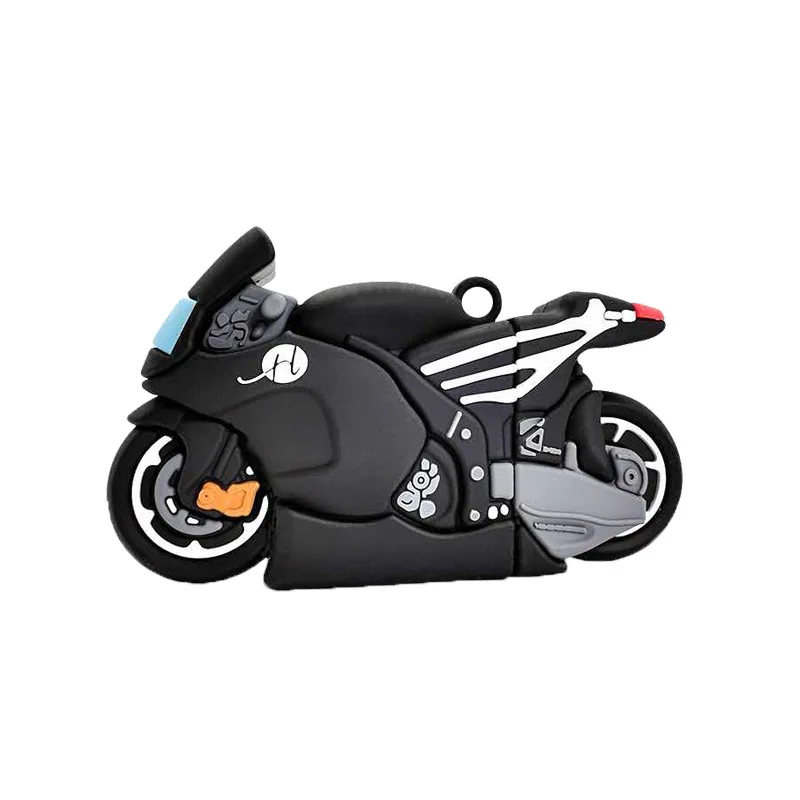 

2020 New 3D Motorbike Locomotive Designers Silicone Case for Apple Airpods 1/2 Headphone Cases For Airpods Pro Earphone Cover