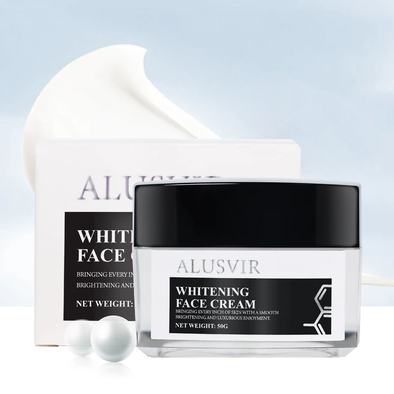 

Ready to Ship Cosmetics Private Label Organic Skincare Skin Whitening Lightening Face Bleaching Cream Lotion For Dark Skin