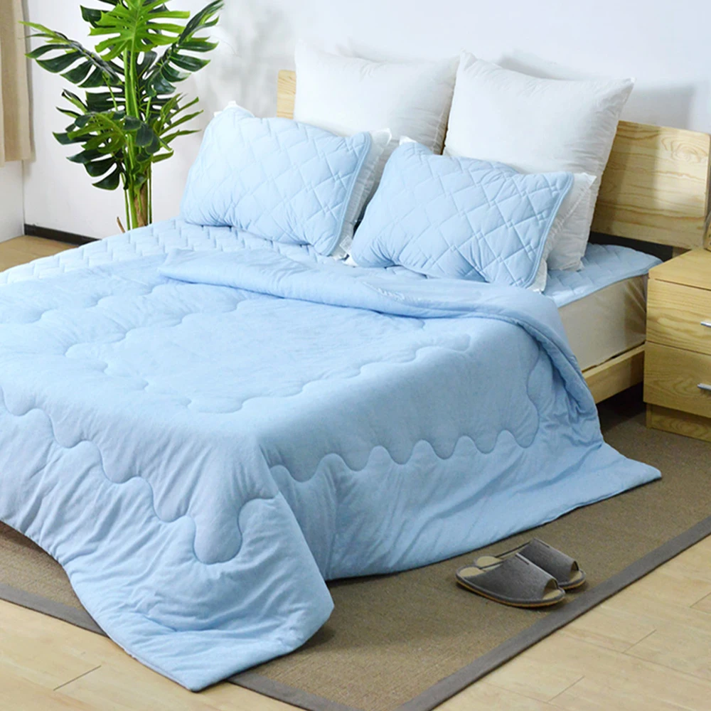 Hr0038 - 2020 Amazon Hot Cotton / Bamboo Cooling Quilt - Buy Cooling ...