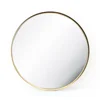 6mm round shape makeup wall modern vaniti mirror frame for shower