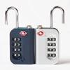 Travelsky Zinc Alloy custom travel 4 digits combination lock for luggage tsa approve