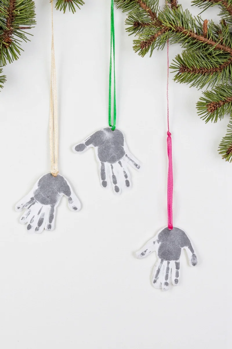 DIY Handprint Ornament Ideas
