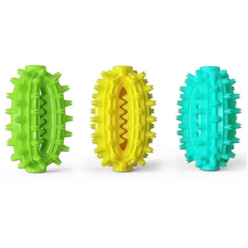 

natural rubber dog toy ,NAY4h eco friendly rubber dog toy, Lake blue / yellow / green