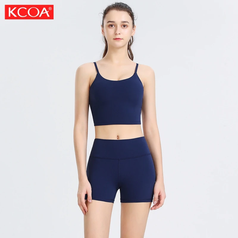 

Custom Stretchy Women Shorts Scrunch Butt Gym Workout Training Fitness Yoga Set, 6 color in stock