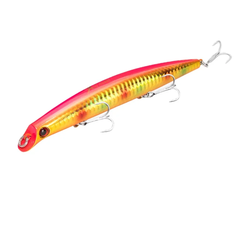 

Hot Floating Minnow 5326 Fishing Lures fishing lure salmon Hard Baits High Quality wobblers Fishing tackle pesca, 15 colors