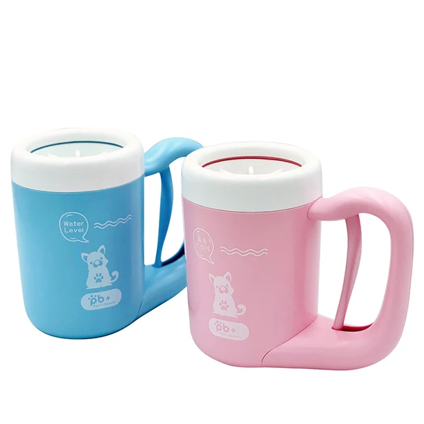 

Wholesale Price Cleaning Pet Foot Pet Feet Cup Cleaner Dog Paw Wash Cleaner, Blue,pink