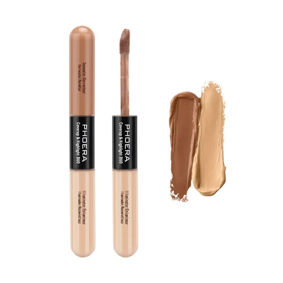 

PHOERA Sculpt & Highlight Face Duo Finishing Touch Contour, 5 colors