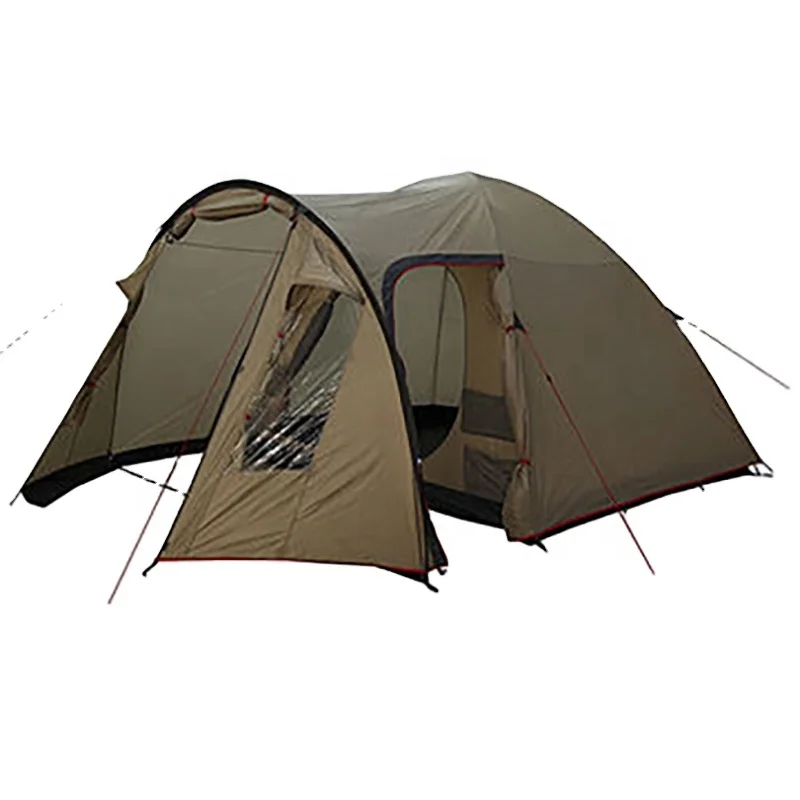 45 Person Luxury Camping Dome Tent With Double Skin,1 Vestibules & 2