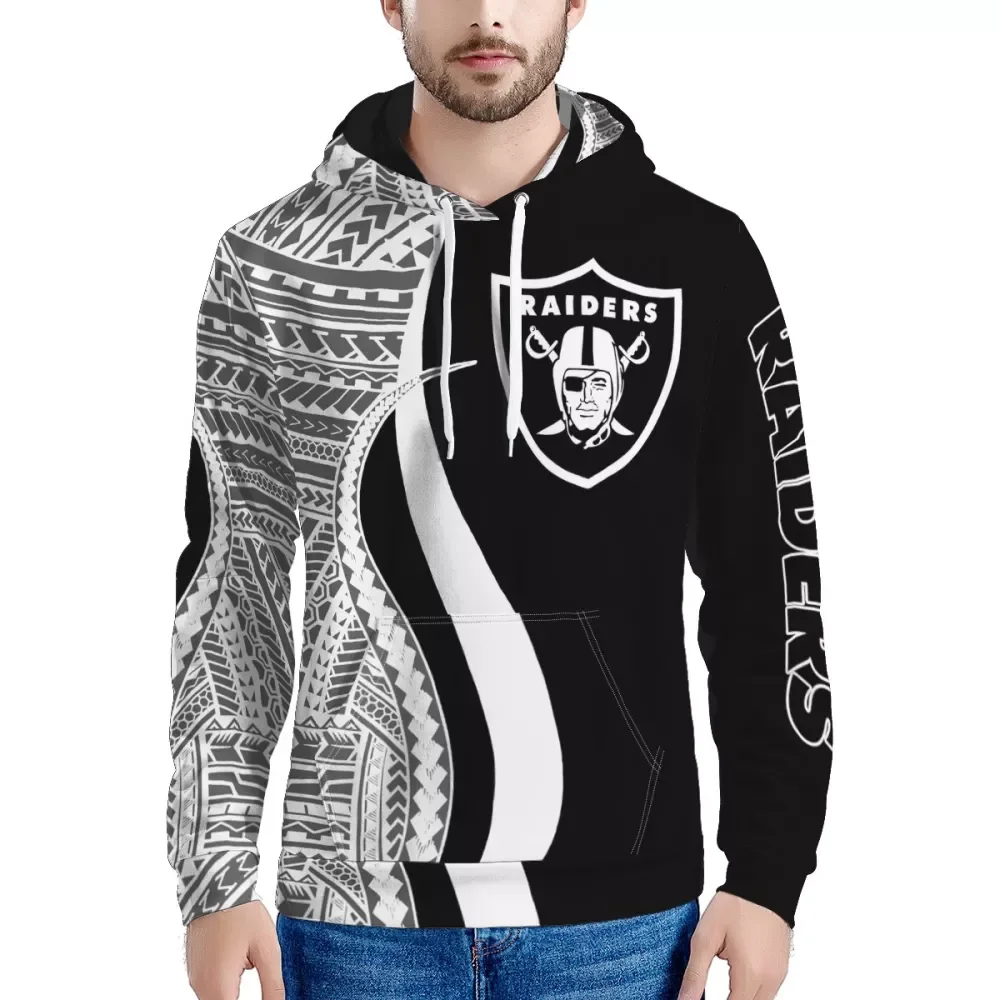 

Factory Outlet Polynesian Samoa Tribal Printed Clothing Custom Man Hoodies NFL American Football Team Oversize Hooded Sweater, Customized color