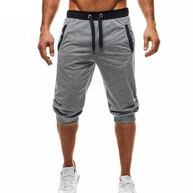 

Wholesale Beach Trousers Customize Logo New Shorts Men Shorts Men Hot Sale Summer Leisure Knee Length Shorts, 5 colors