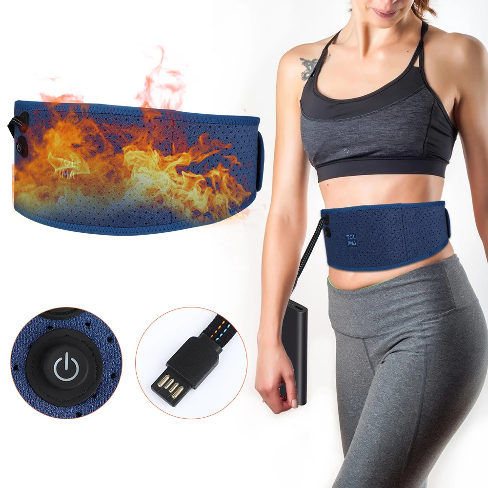 

Adjustable Magnet Therapy Heating Lower Back Lumbar Brace Belt Waistband For Pain Relief