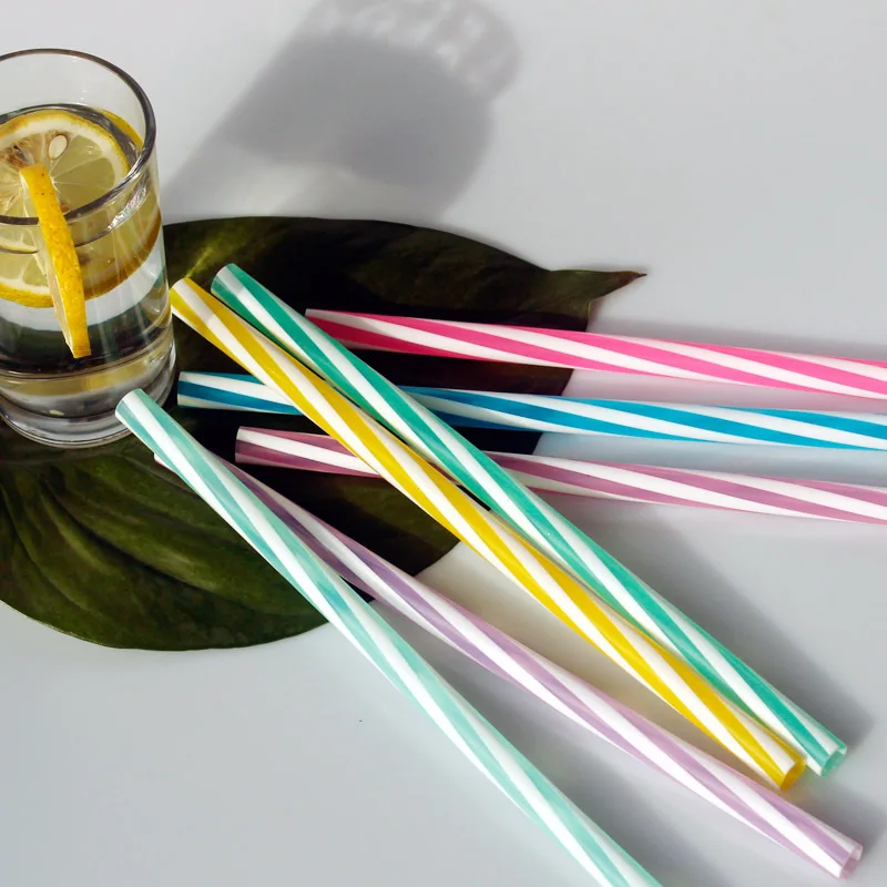 

Reusable Drinking Straws Tips Customize Double Color Thread Food Grade Silicone Tube Silicone Straw