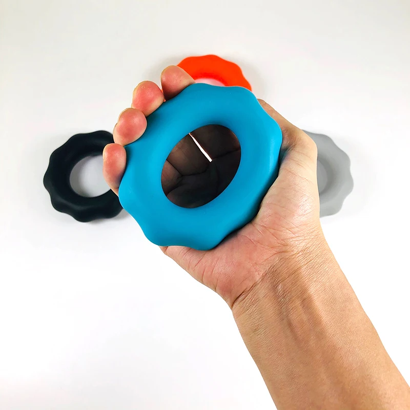 

Exercise Break Strength Device Crossfit Ring Gym Silicone Hand Grip