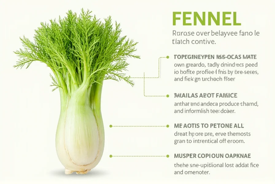 Sliced fennel bulb showing layered structure and crisp interior