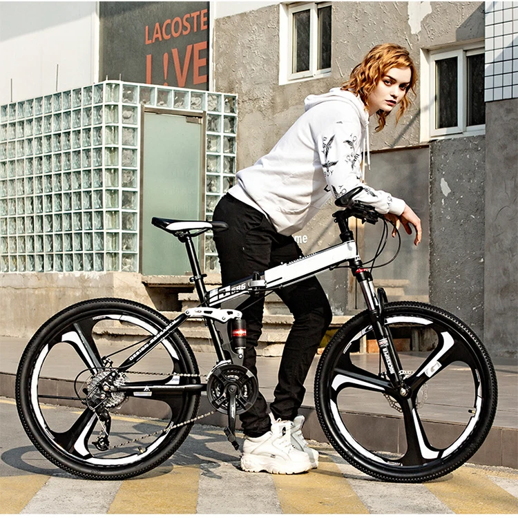 

2020 new arrivals bike sport mountain bicycles folded for adults, Black with red,blue with white,yellow,black with white