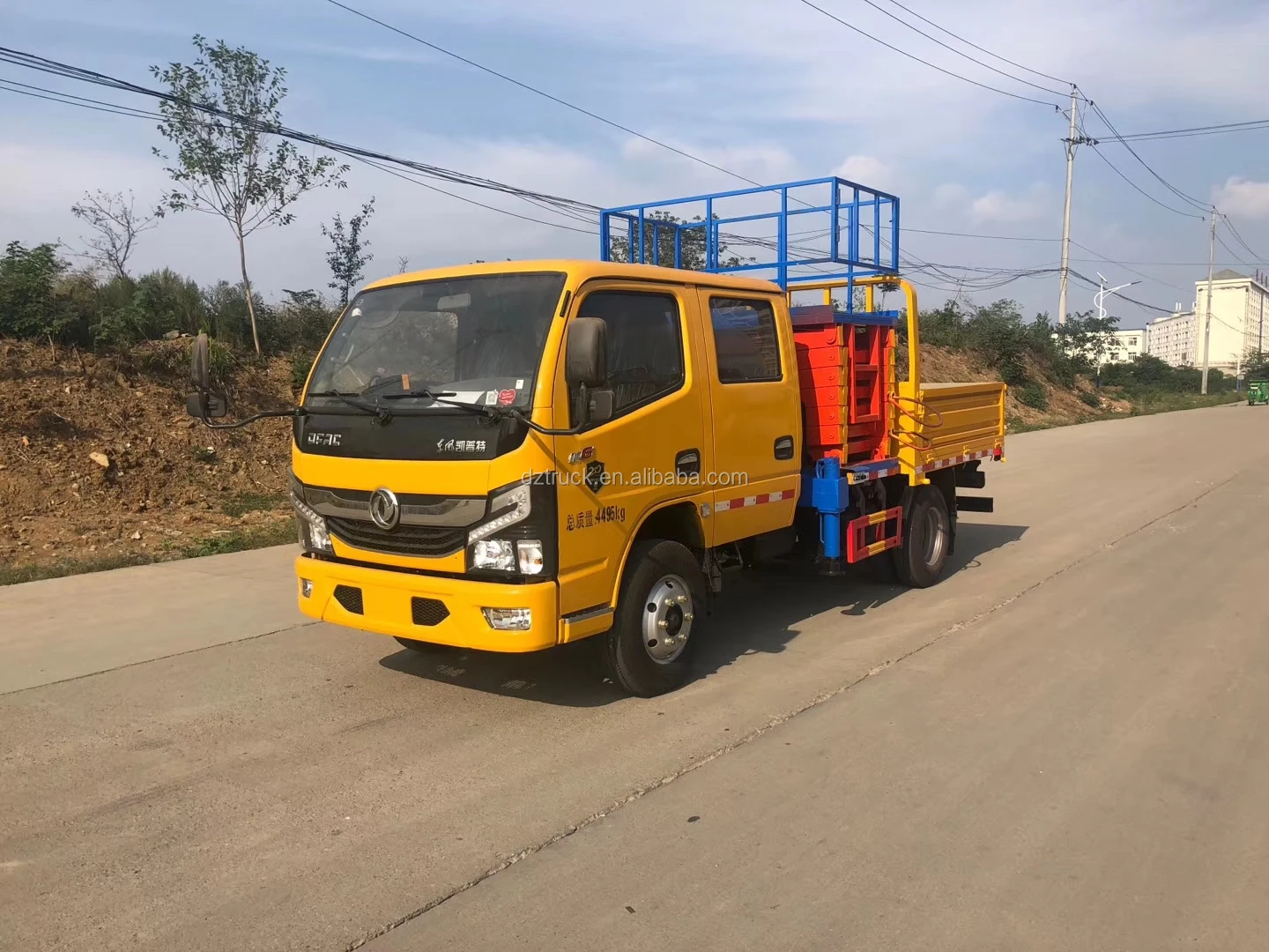 10m scissors fork truck for sale