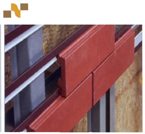 
Klinker brick tile for day hanging system facade wall 