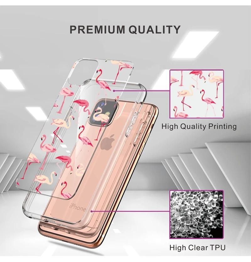 
For Huawei P30 Pro Case Customized Design Transparent Phone Cover for Huawei P30 Lite Soft Clear TPU Case 