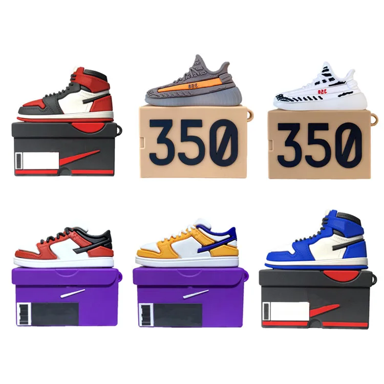 

Sneaker Shoes Box 3d Cute Anime Cartoon Cases For Airpods Pro Designer Aj Air 2 3 Custom Pod Case For Airpod Shoe Sneakers