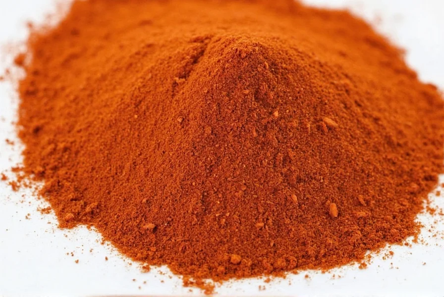 Various dried chili peppers arranged on wooden table for making homemade chili powder