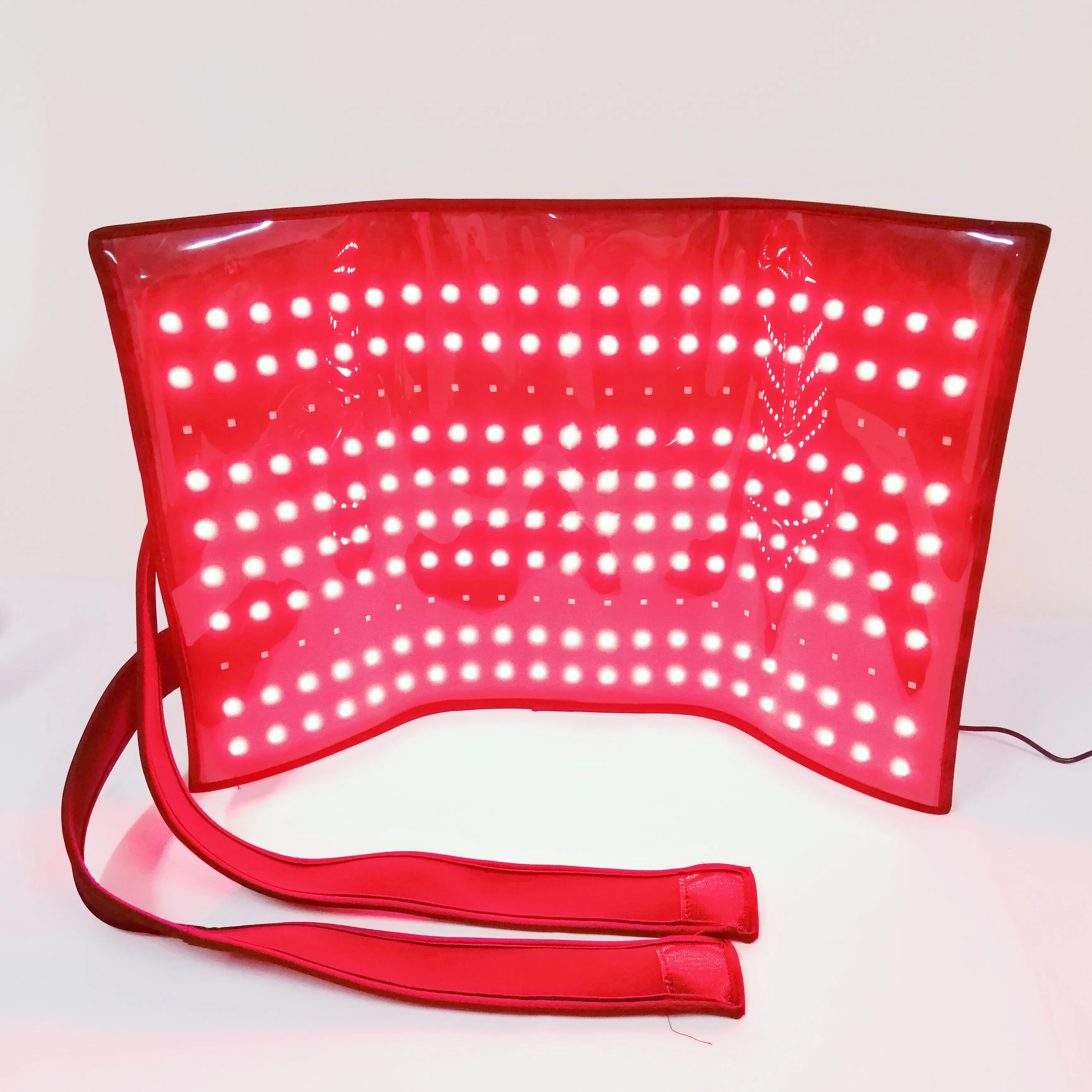 

660nm 850nm Foldable Wearable Light Therapy Wrap Red Light Therapy Belt For Loss Weight, Black