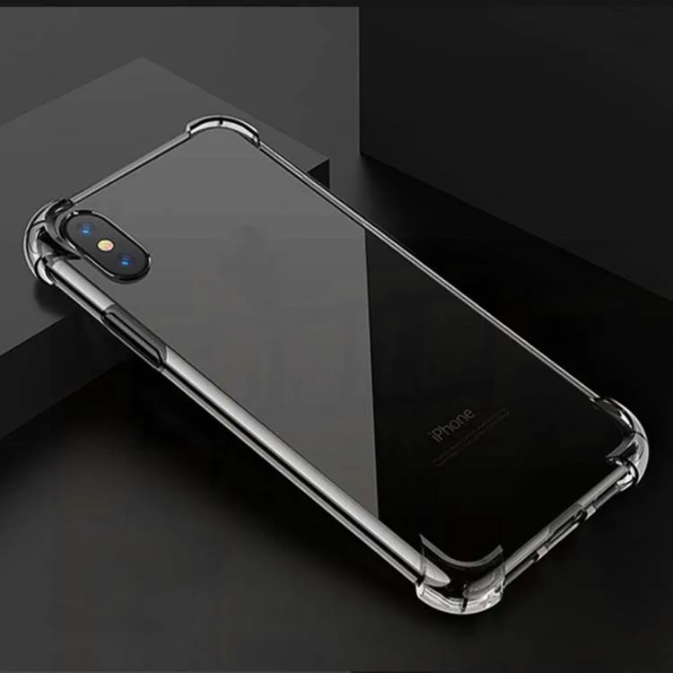 

For Xiaomi 10 Lite / Mi 10lite 1.5MM Thickness Airbag Anti-Knock Soft TPU Clear Transparent Phone Back Cover Case