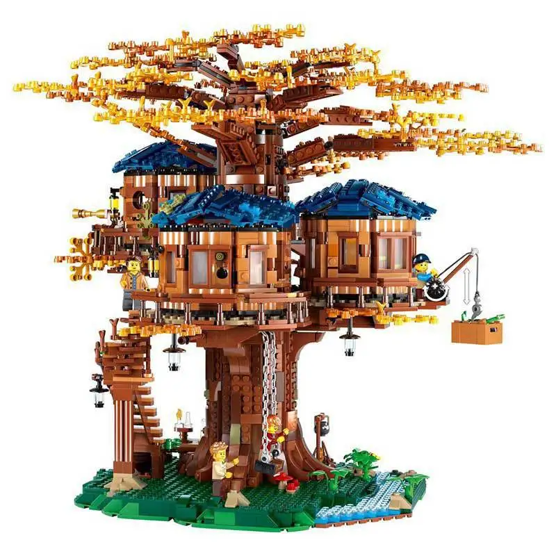 21318 The Biggest Ideas Model Tree House 3000+pcs Building Blocks ...