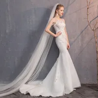 

OXGIFT wholesale real photo wedding dress mermaid wedding dress sexy