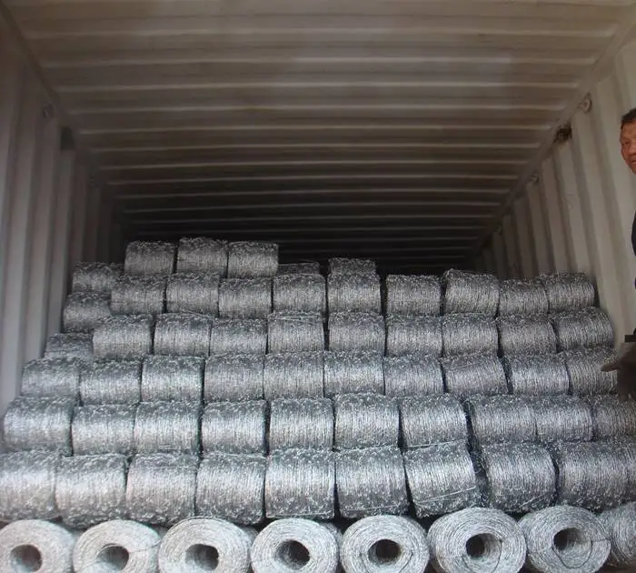 
500m roll galvanized barbed wire 5 inch barb distance  (62394117671)