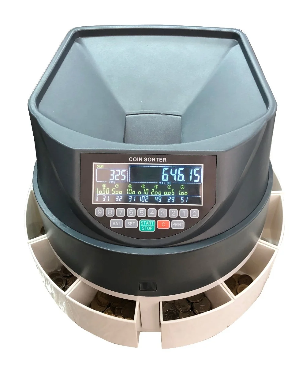Fast Speed High Quality Coin Counter Coin Sort LCD Coin Counting ...