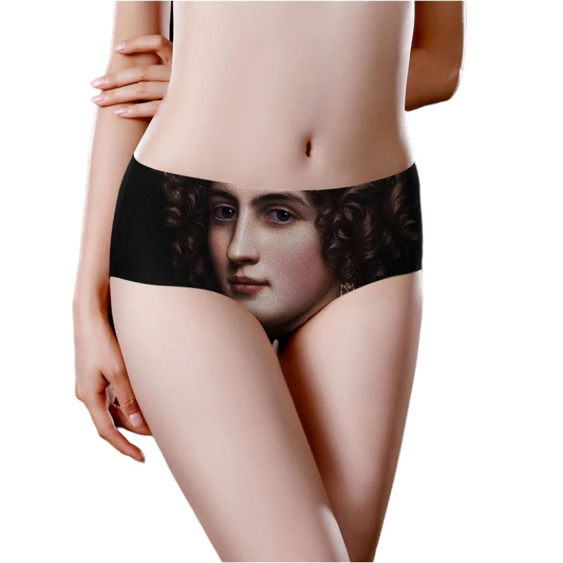 

Hot Sell High Quality Underwear Women Seamless One Piece Printing Panties