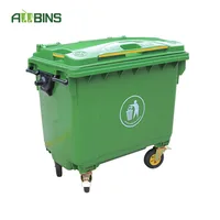 

660/1100 litre recycle bin recycling trash container toy garbage can plastic wheelie bin waste bins emptier singapore