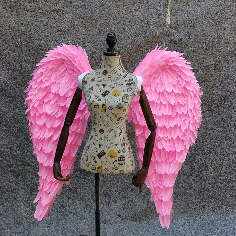 

Adult feather wings model catwalk show party performance costume photography wall angel wing stage wear cosplay party prop