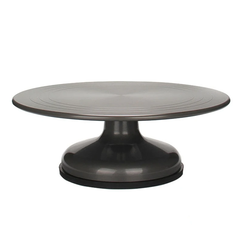 

Hot selling metal cake stand Cake turntable decorating tools, Black