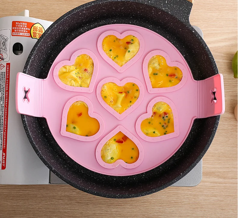 

Pancake Cheese Silicone Egg Cooker Kitchen Baking Accessories Nonstick Cooking Tool