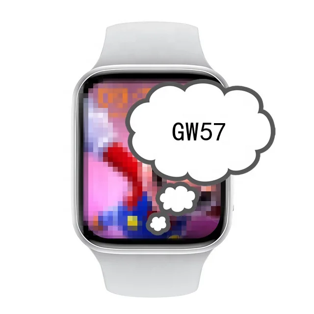 

GW57 Man Watches Series 7 women wrist luxury Smart watch with play touch Always-on Display Blood Pressure Fitness Band for phone
