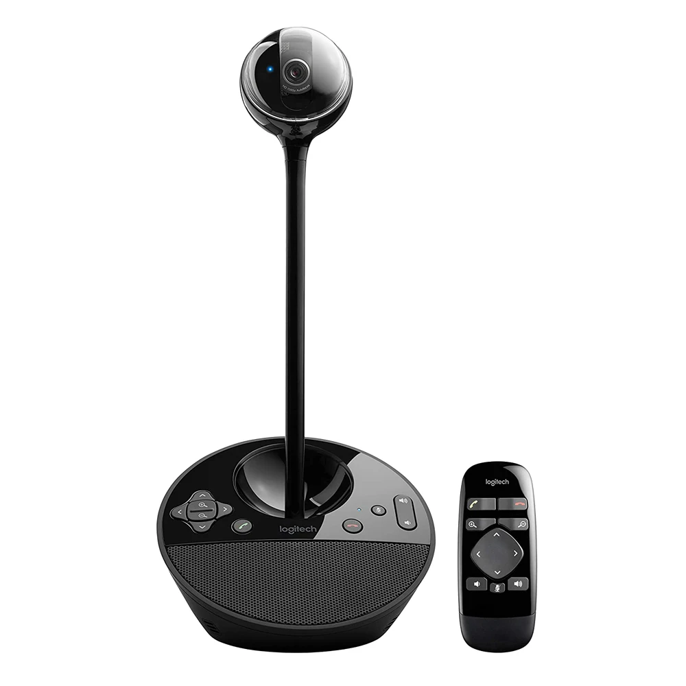 

2020 New product Logitech BCC950 1080P 30FPS Business HD Remote Control WebCam, Black