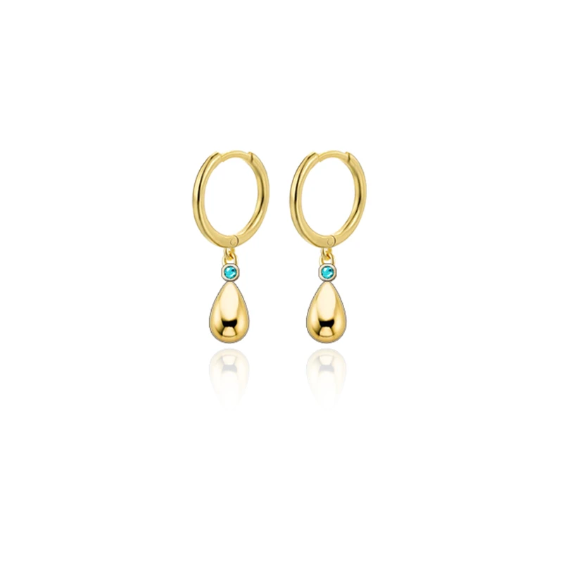 

new trend European and American fashion S925 sterling silver drop earrings