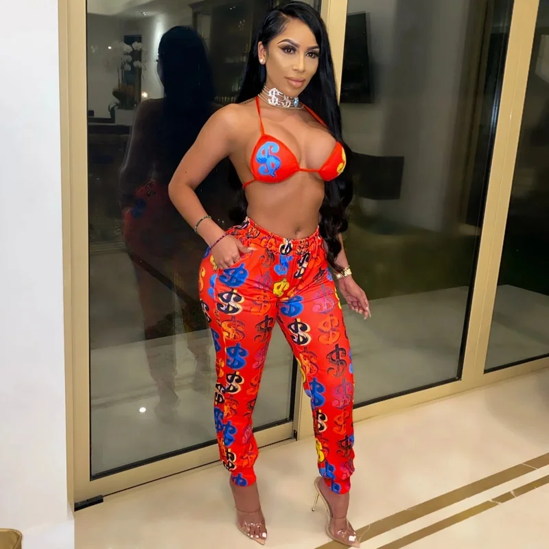 

Feather Teddy With Slits On Ahurt Tracksuit Jogger Paint Pastel Women Fall Small Plaid Print Two Pieces Set, Pink, azure, purple, blue-red, blue-yellow