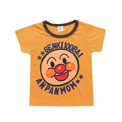 Summer Wear Baby Boys Custom Sweatshirt Tshirt With Cartoon Logo Printed Of Kids Clothing